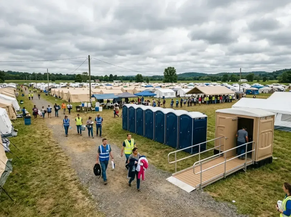 disaster-relief-camp-restrooms-010 — frequently asked questions, Dumpster & Portable Bathrooms Rental in Olney, MD